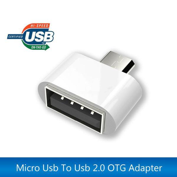 Mini Micro Usb OTG Cable To USB OTG Adapter  وصلة ميني اوتوجي مناسبة لتوصيل جوالات الأندرويد باليواس بي  